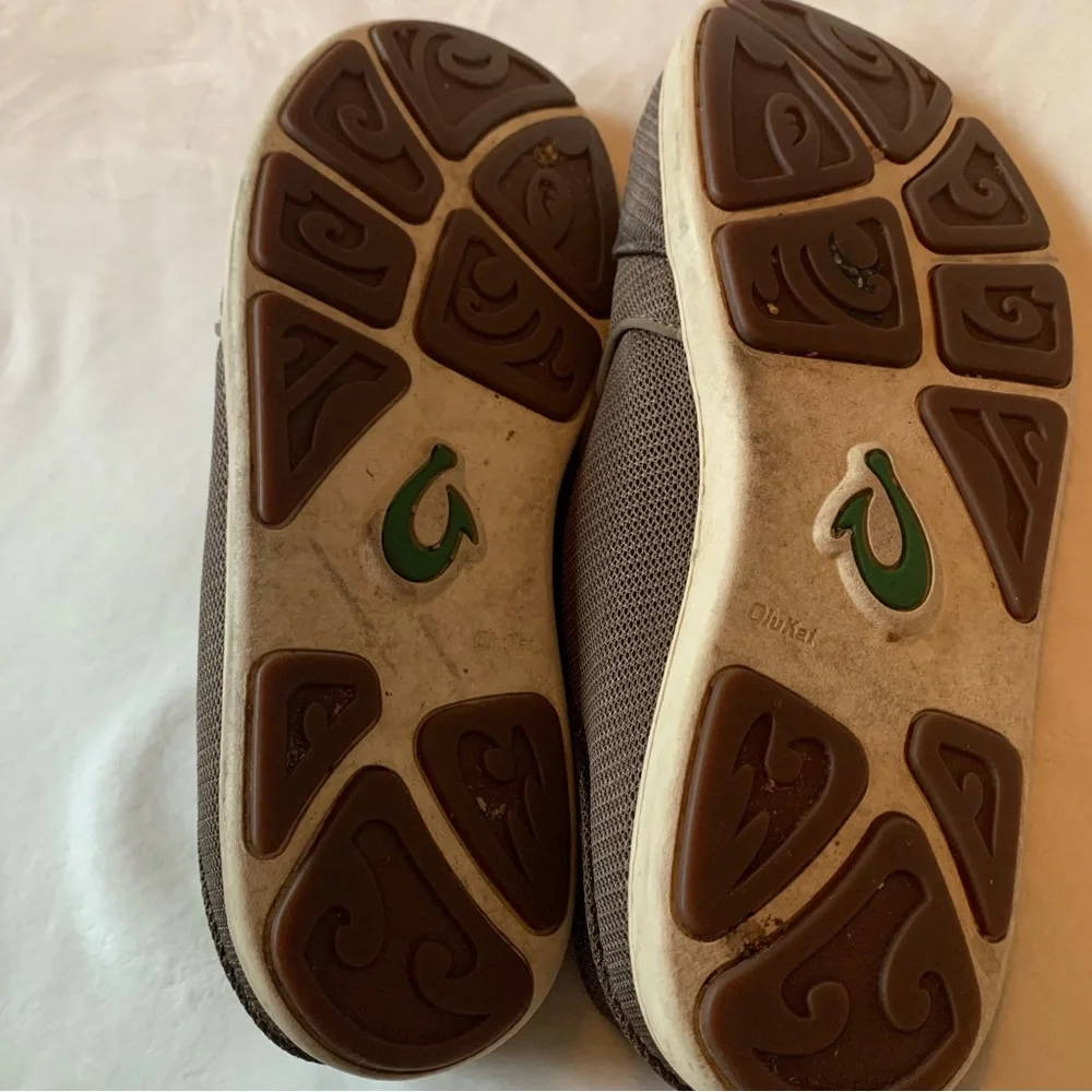 Olukai Men's Brown Slip-On Shoes Size 12 - Picture 7 of 11